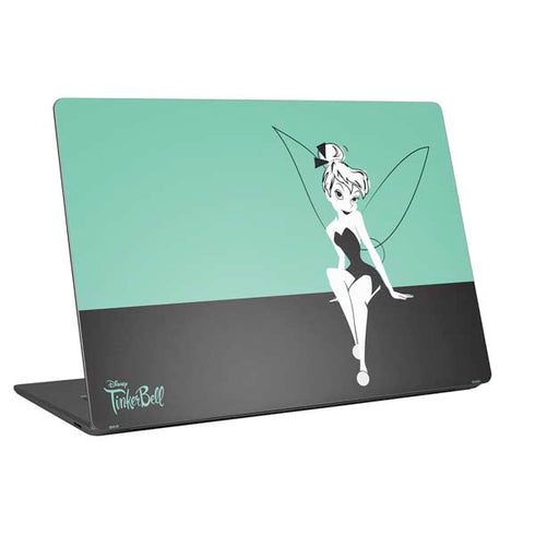 Disney Tinker Bell Color Block Universal Laptop 12in (9.8 x 6.8in) Skin